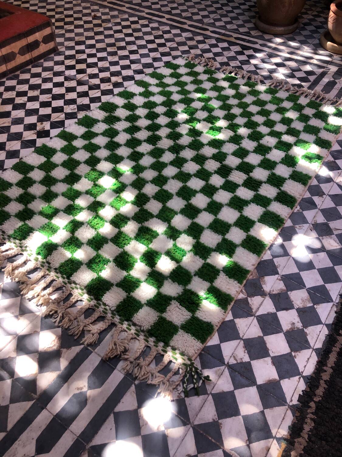 Cactus Green Rug 170x120cm