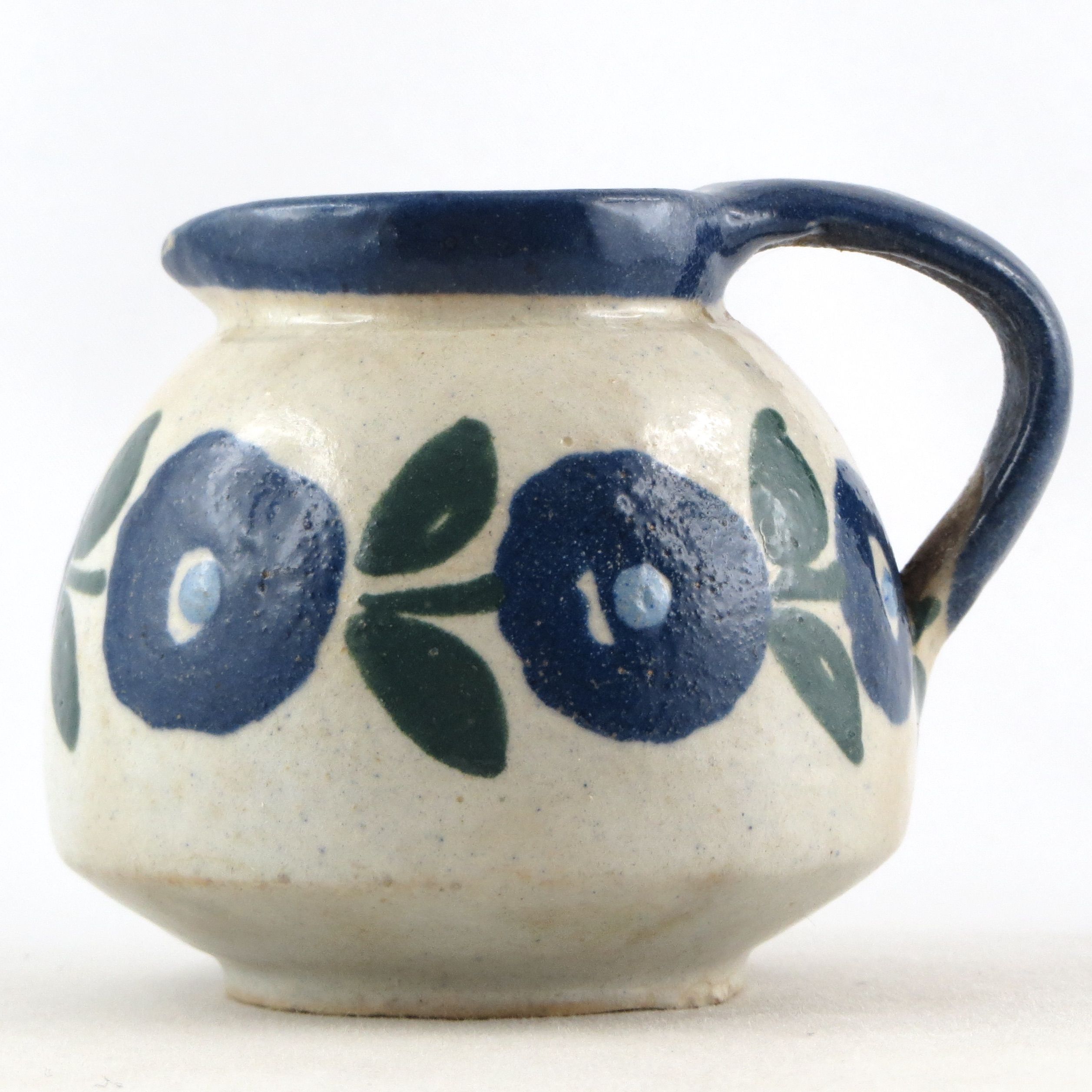 Pitcher, ceramic jean garillon soufflenheim alsace, elchinger
