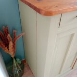 Khaki Parisian buffet