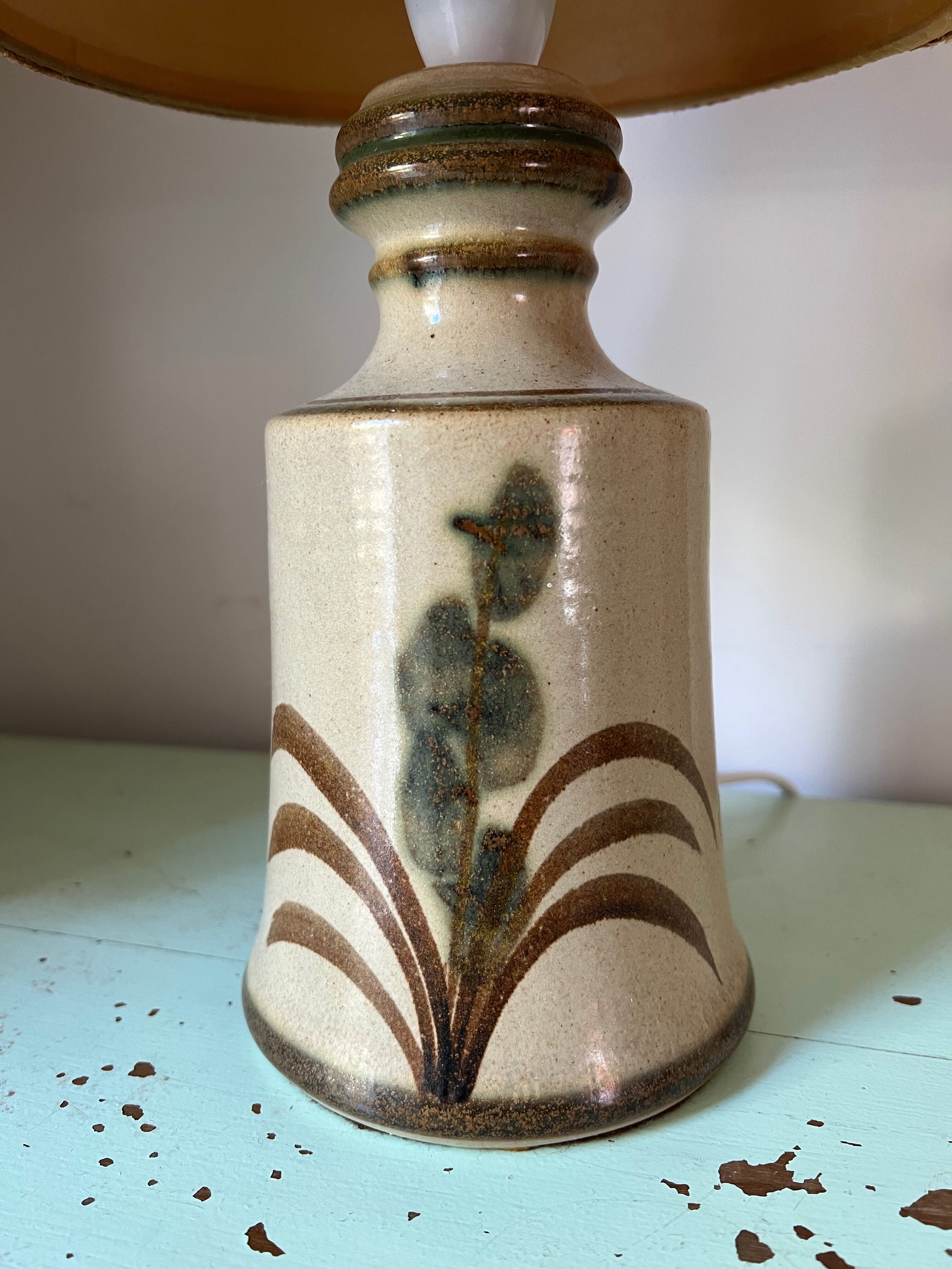 Lampe céramique vintage 70