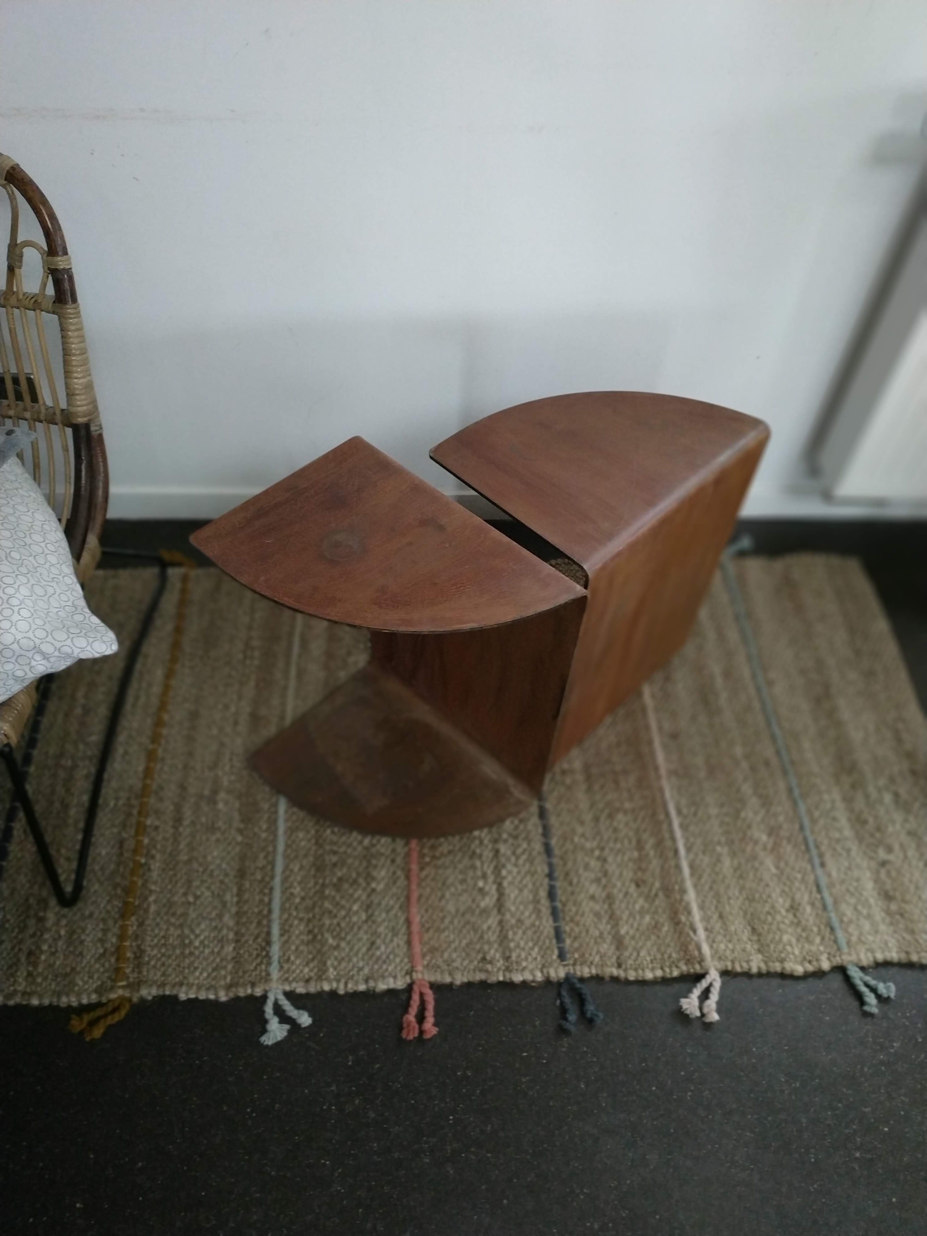 Pair of steel bedsides