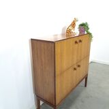 Palissander fineer Palette Möbel kast met 4 vakken en ronde grepen