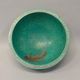 Bowl Wilhelm Kage in ceramic and silver 'A Silver' Gustavsberg Sweden 1950