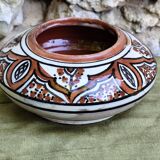 Ancien cendrier en céramique marocain safi