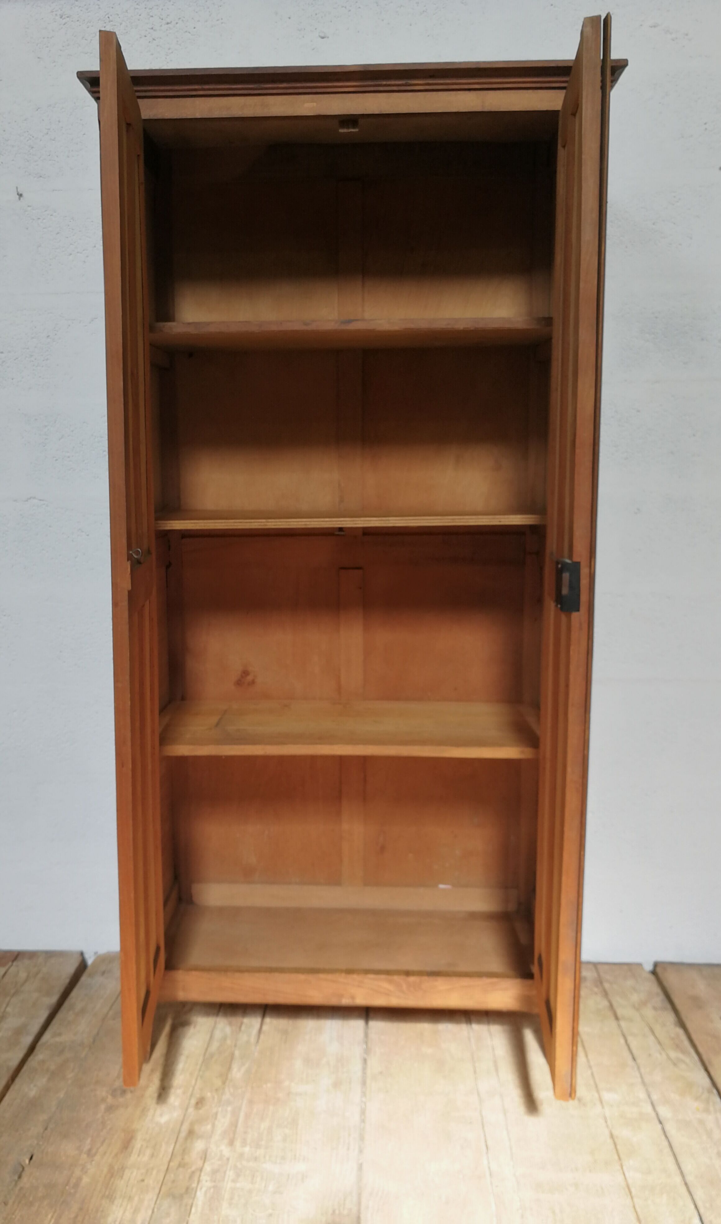 Old Paris wardrobe wooden.