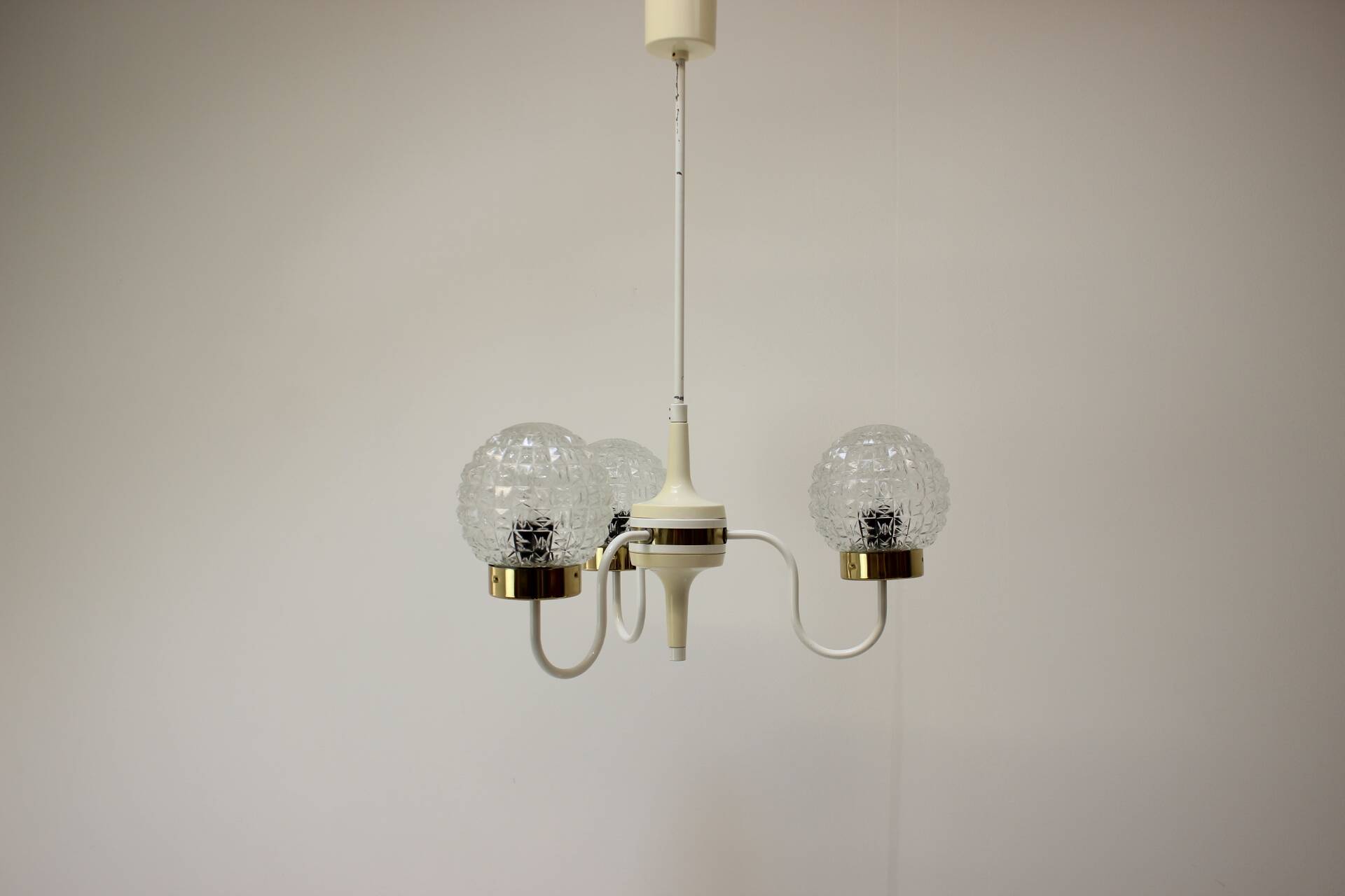 Mid-Century Chandelier by Instala Jilove U Decina, 1960's, Czechoslovakia