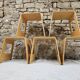 Lot 5 tabourets Lisa Noringer pour Ikea 2000"