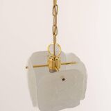 1 of 3 Small Murano glass pendant by Kalmar, Germany, 1960s