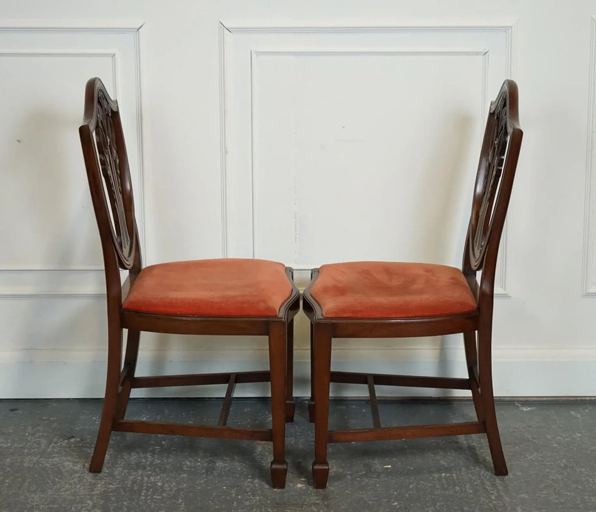 Set of Hepplewhite Victorian Occasional Chairs