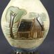 Stoneware vase from Bouffioulx signed Dubois