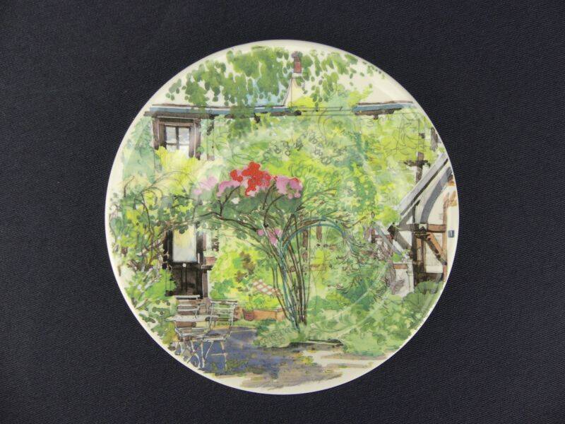 Gien, De Paris à Giverny, assiette à canapés