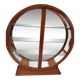 Glass library in cherry wood by Fourrier