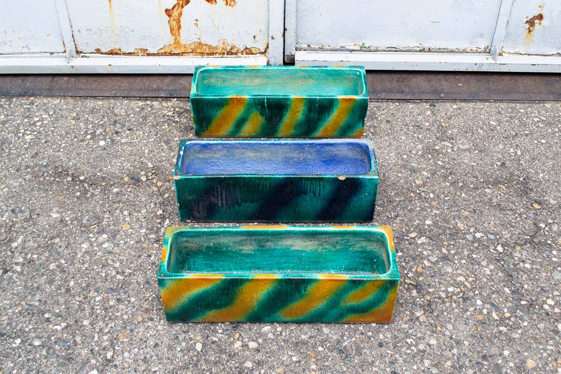 Vasi in ceramic by Gabbianelli, Italia, anni '50, set of 3