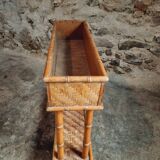 Bamboo planter, 1970s