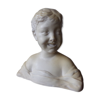 Bust of the laughing child