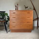 Vintage Scandinavian style teak dressing table