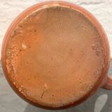 Glazed ceramic vase with handle