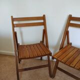 Vintage folding chairs