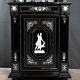Display Cabinet in Blackened Pear Wood, Napoléon III period – 2nd half of the 19th century