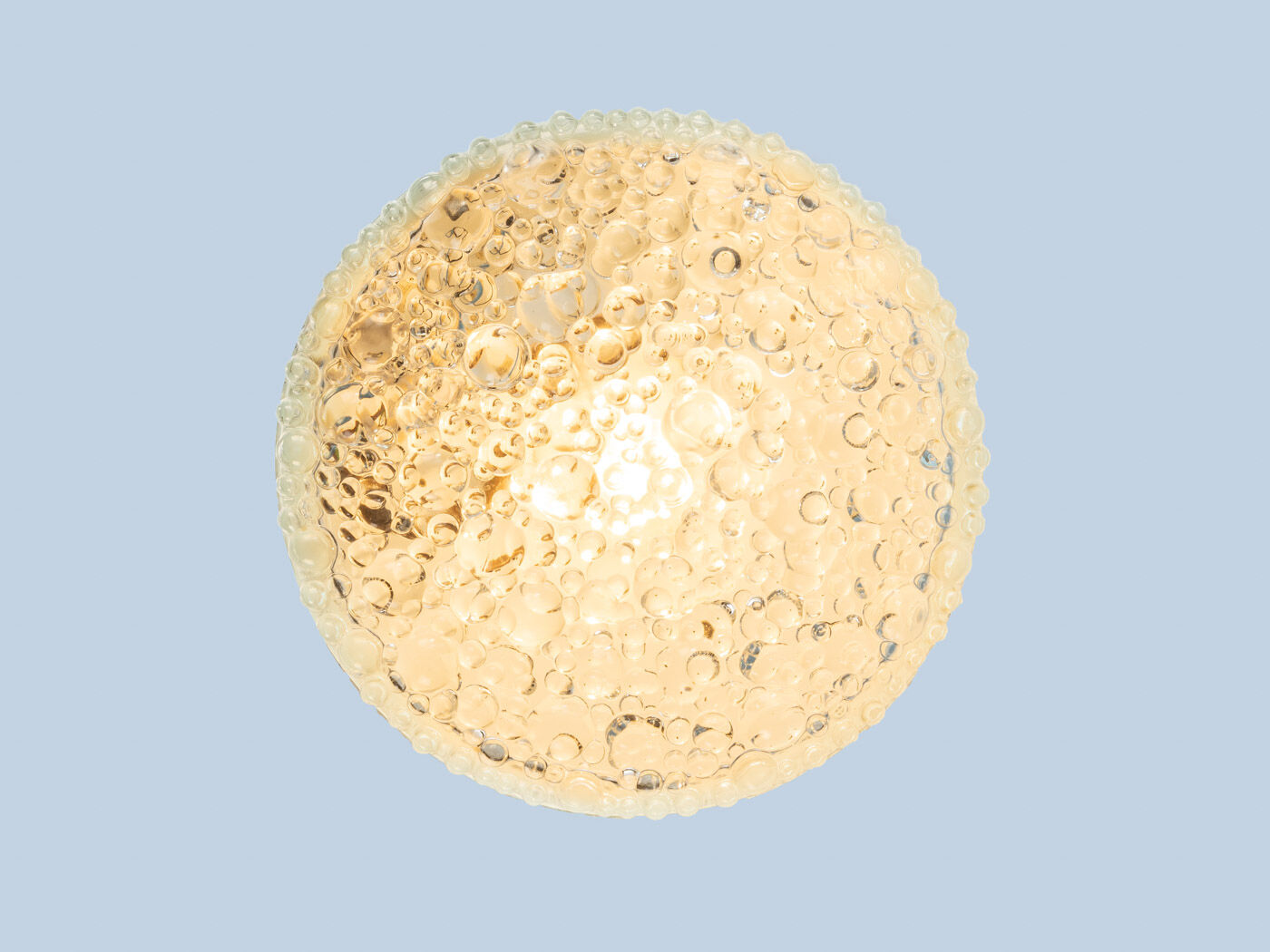 1960s bubble lamp glass ceiling lamp