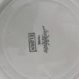 Set of 6 Digoin Sarreguemines "Elorn" salad bowls