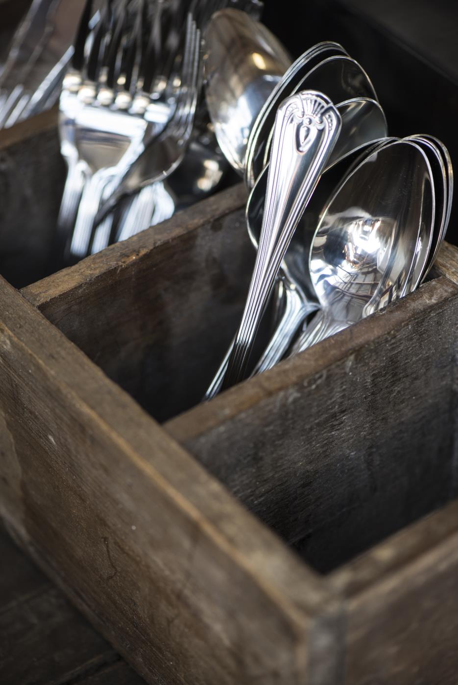 Recycled wood storage locker