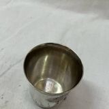 Silver metal timpani