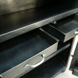 Old metal cabinet / 1950s / industrial