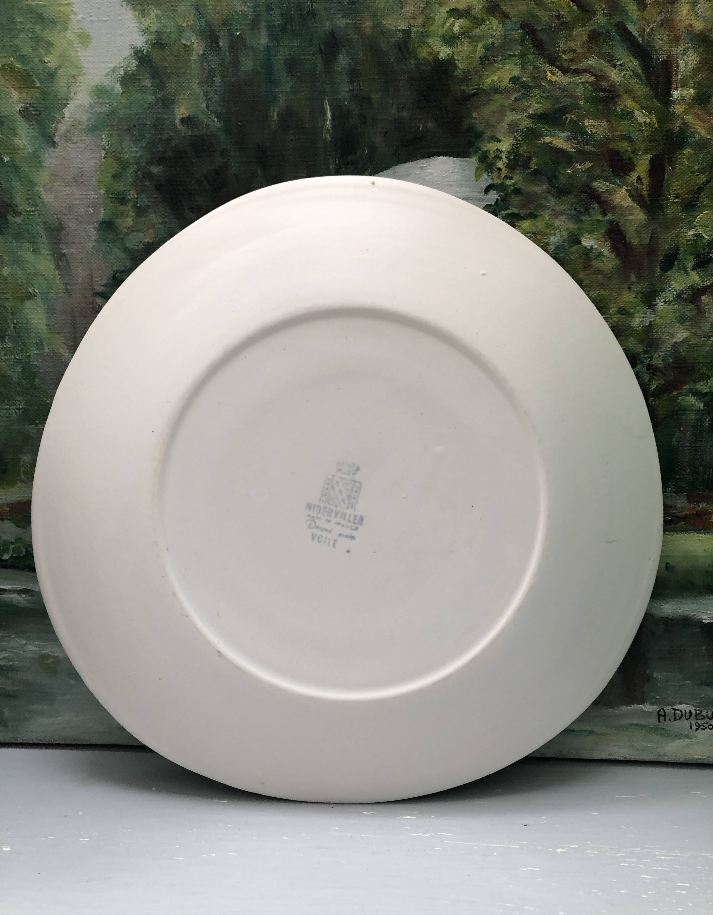 Niderviller Voile Plates