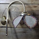 Wall lamp lampshade mother-of-pearl flower petal skin unique support