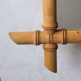Vintage bamboo mirror