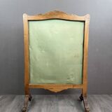 Écran de cheminée en bois et tapisserie, XIXème siècle