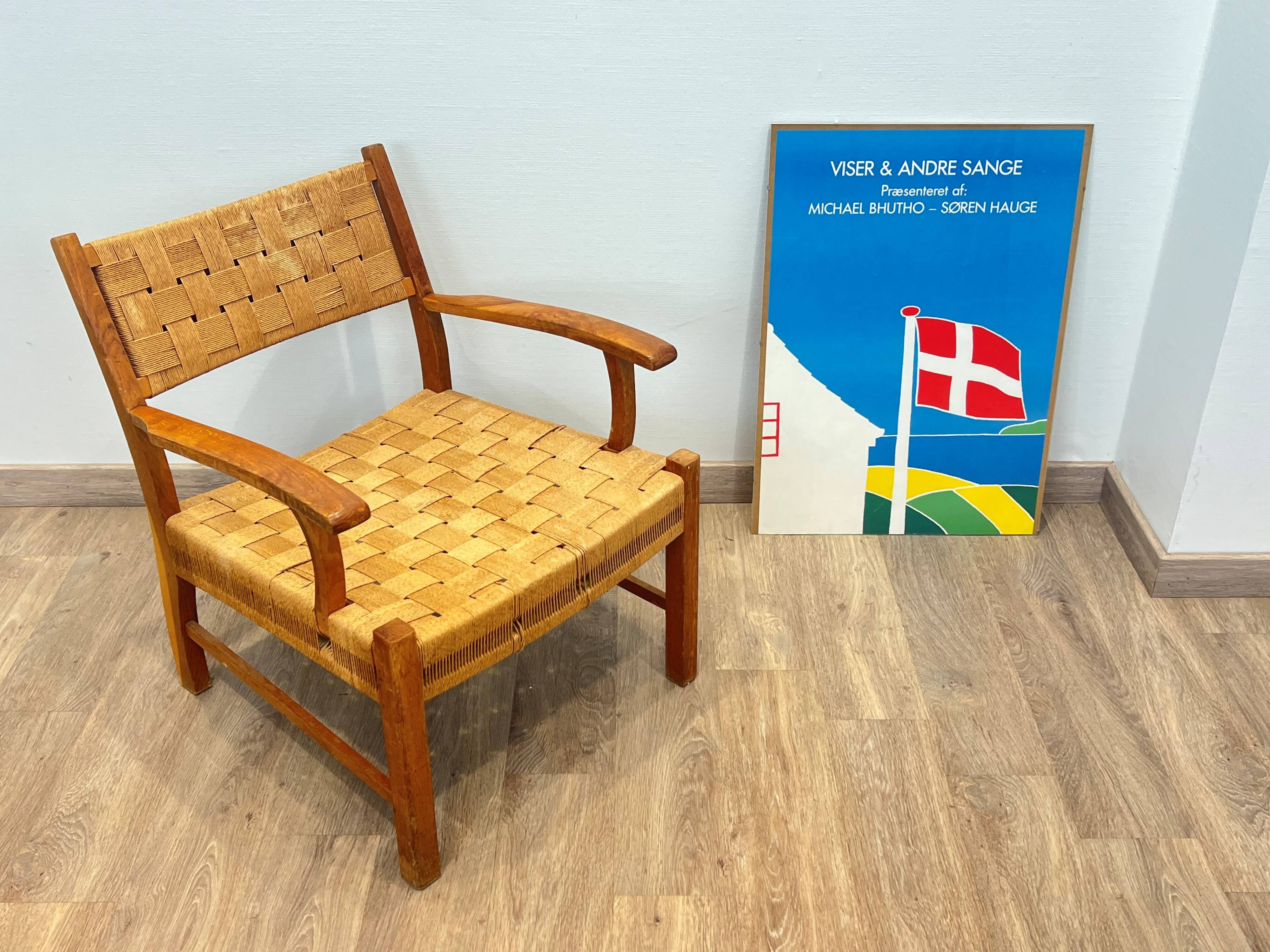 Danish teak armchair from the 1950s