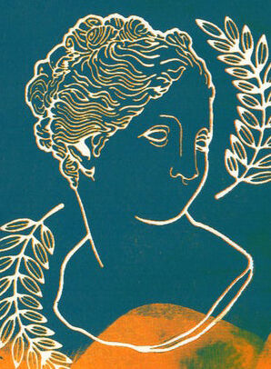 Screenprint 2 colors "Venus"