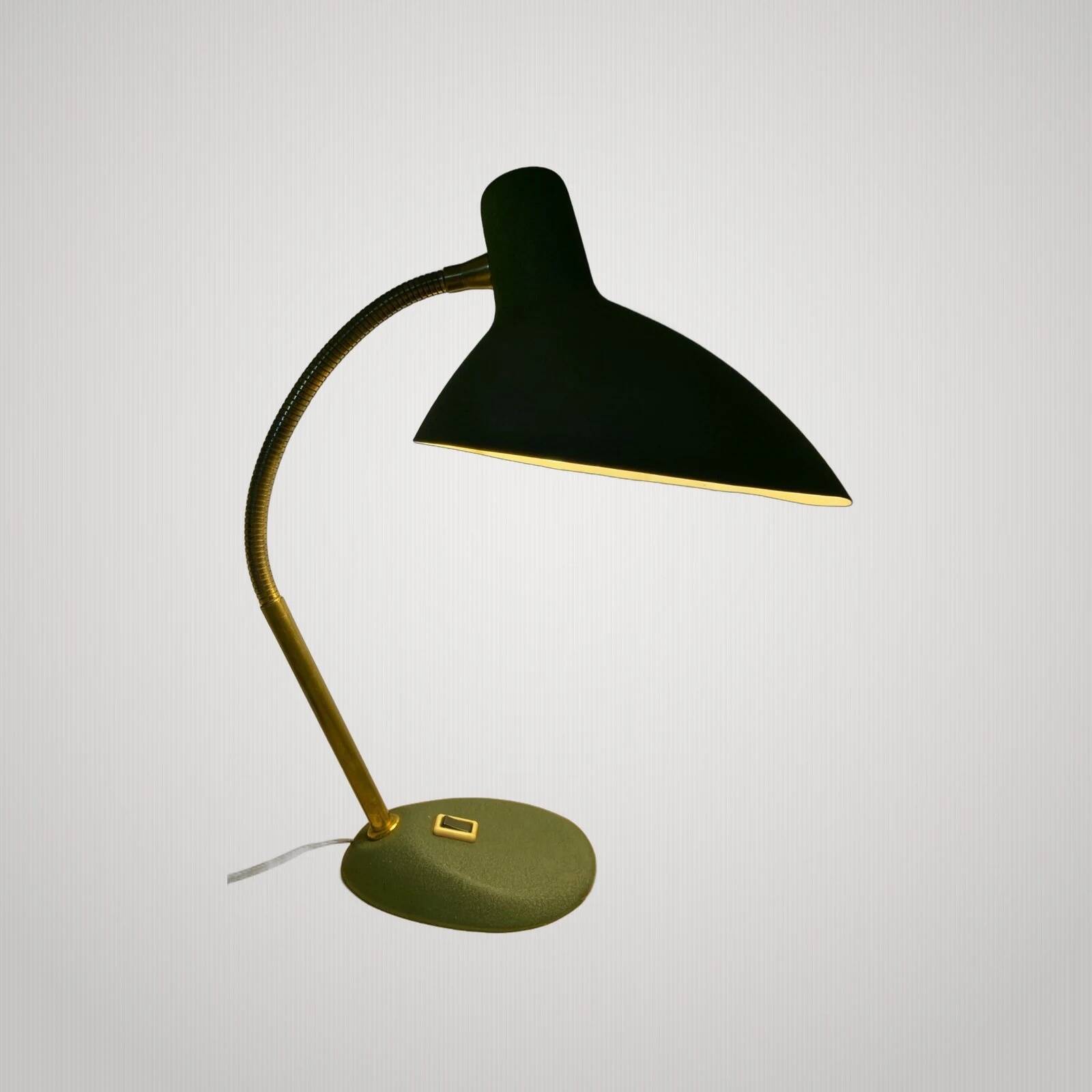 Vintage desk lamp 1950s jean boris lacroix