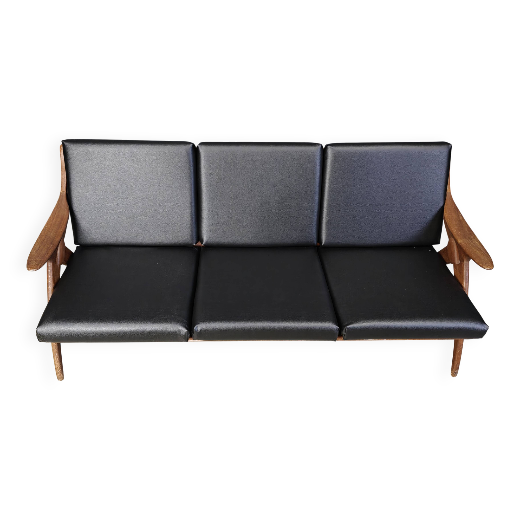 Vintage three seater 'de knoop' sofa by de ster Gelderland, 1960s
