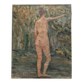New Neo-Impressionist, Oil on canvas, circa 1920