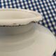 Iron pedestal dish