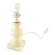 Pied de lampe albâtre