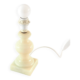 Pied de lampe albâtre