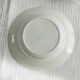 Set of 6 Saint Amand et Hamage iron earth soup plates, Bellflower
