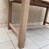 Extended farmhouse table