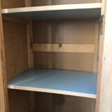 Verdigris two-door wardrobe