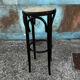 High cane rattan bar stool