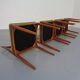 Model 94 Teak Dining Chairs by Johannes Andersen for Christian Linneberg, 1960s, Set of 4