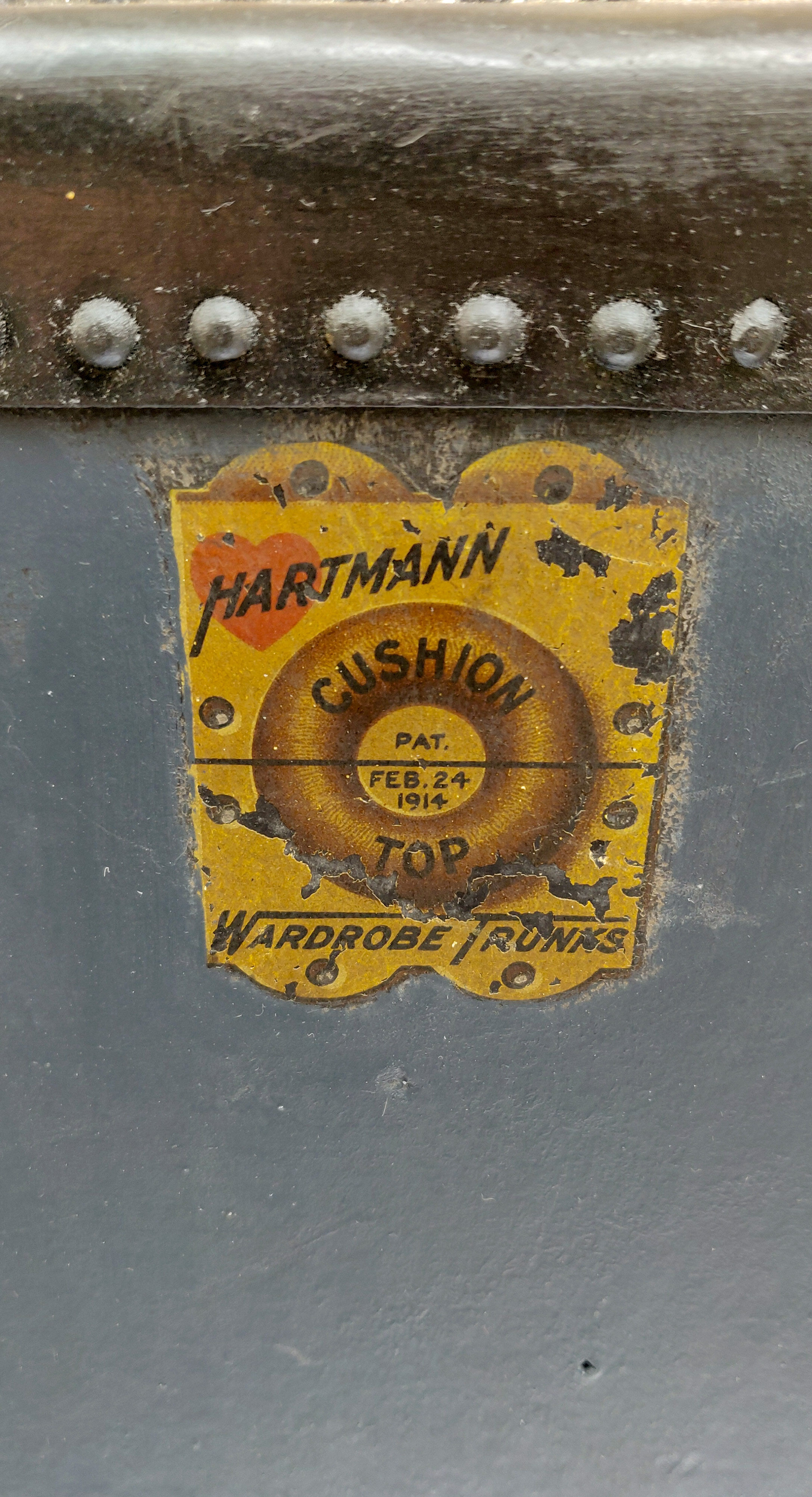 Trunk cabin Hartmann 1914 Milwaukee USA