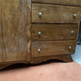 Vintage asymmetrical wardrobe