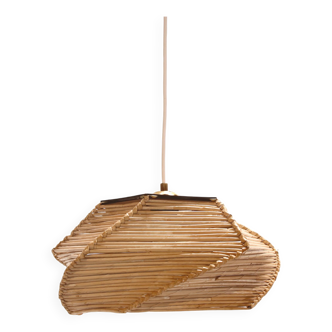 Lampe à suspension vintage en papier