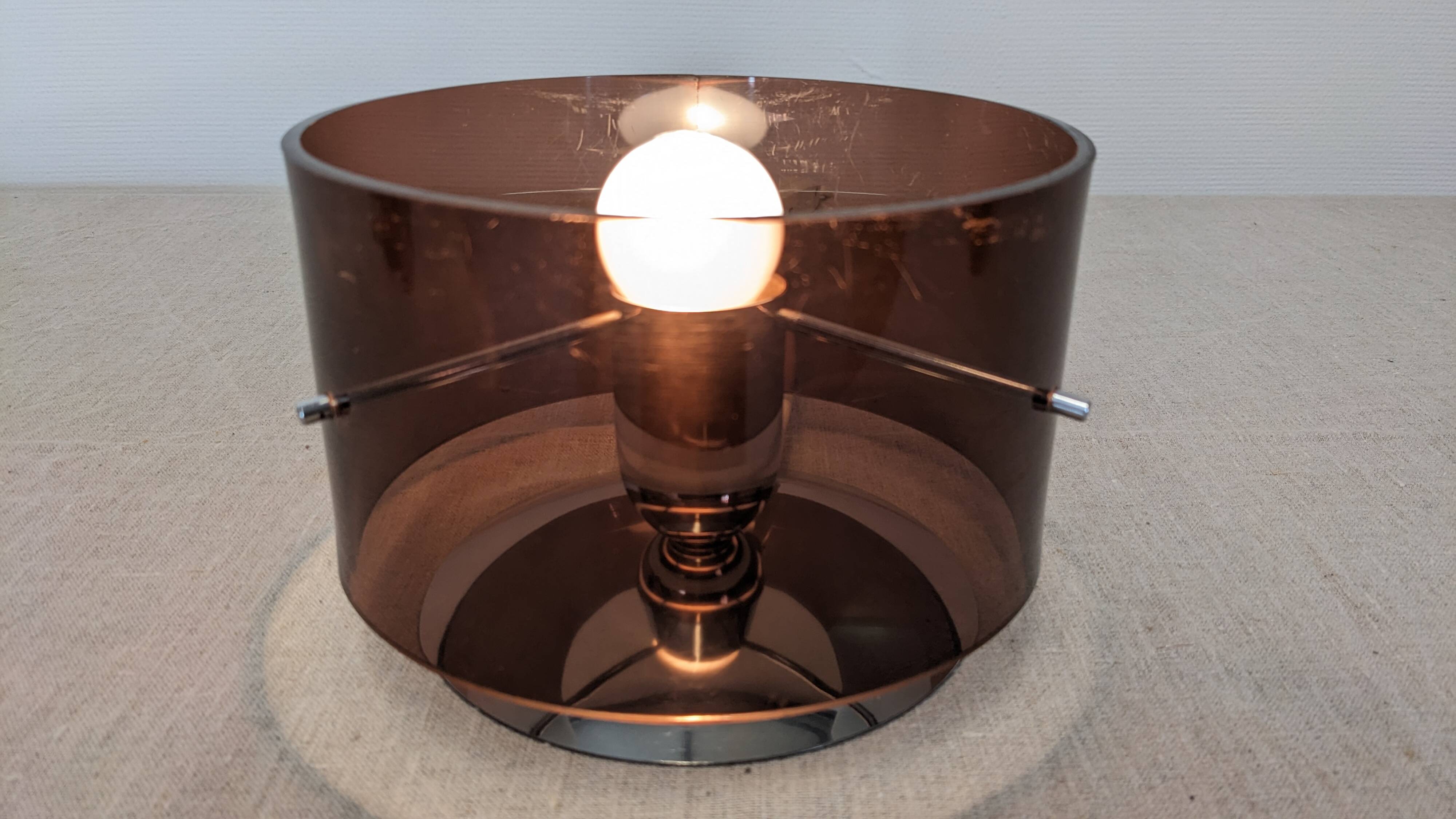Bedside or ambient lamp by Philippe Rogier for Oxar, France 1970