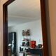 Scandinavian teak mirror from the 1960s-70s